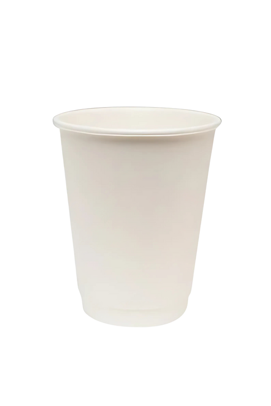 WS | 8 oz White Paper Cups - 1000 Units / Case