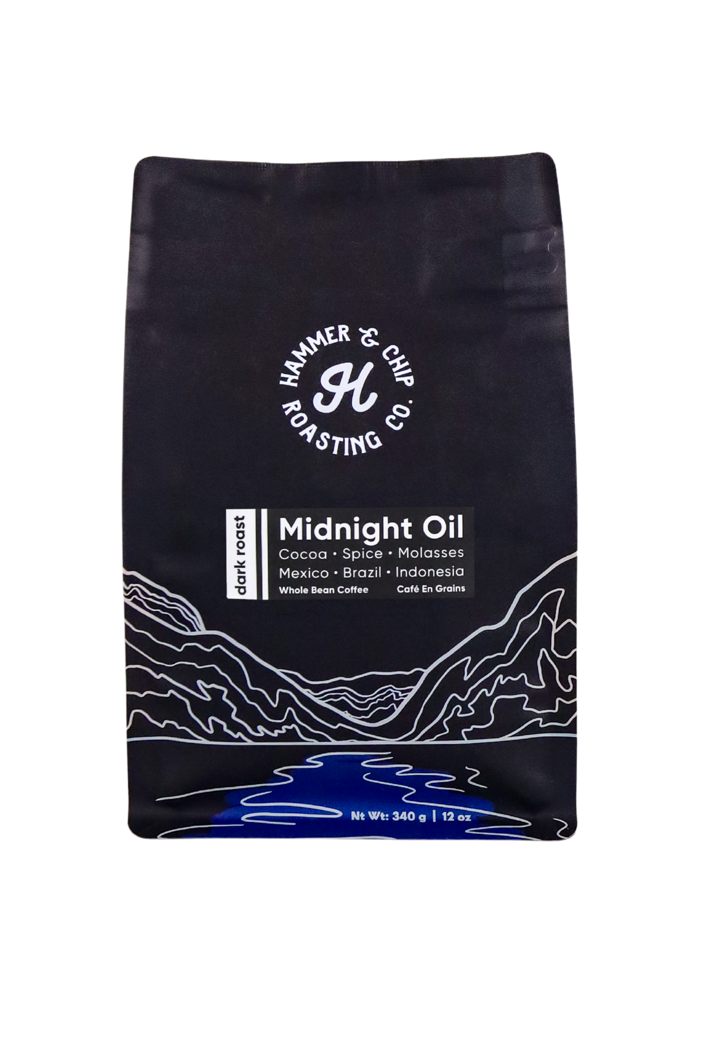 Midnight Oil - Old School Blend, Dark - 340 gram
