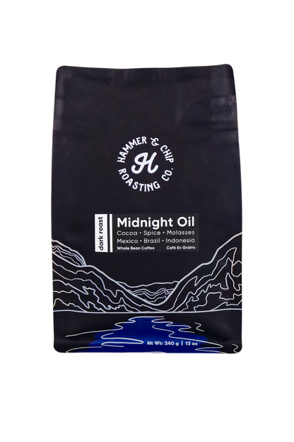 Midnight Oil - Old School Blend, Dark - 340 gram