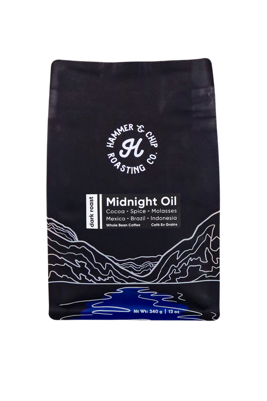 Midnight Oil - Old School Blend, Dark - 340 gram