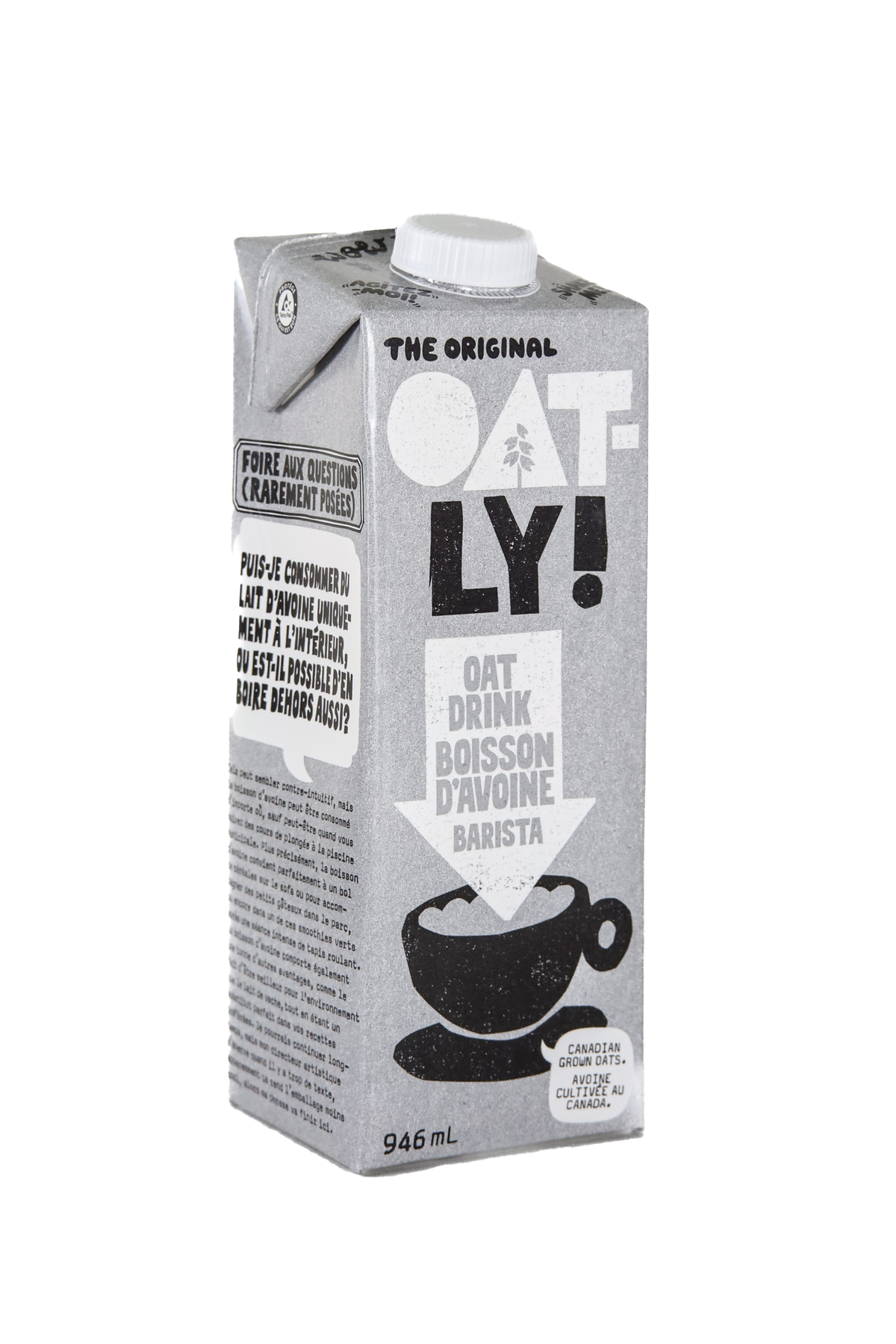 Oatly - Barista Oat M*lk (946ml/carton)